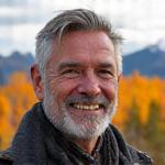 Portrait of River Johnson, Indigenous Cultural Liaison and Guide.