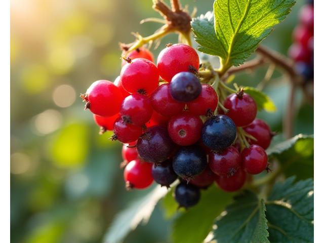 Delicious wild berries ripening under the summer sun in the Yukon.